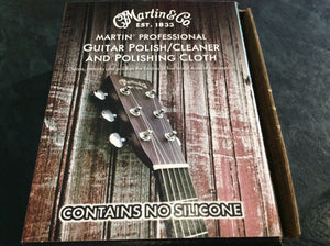 Martin Guitar Polish/Cleaner and Polishing Cloth - The Music Gallery