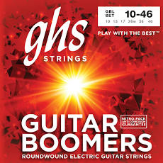 GHS Boomers .010-.046 Roundwound Light Electric Guitar Strings - The Music Gallery