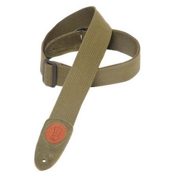 Tracolla Per Chitarra In Pelle Scamosciata Levy's 6,3 Cm – Regolabile 96-129 Cm, Nero, Made In Canada