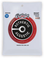 Martin MA550T .013-.056 Lifespan 2.0 Phosphor Bronze Medium Acoustic Guitar Strings - The Music Gallery
